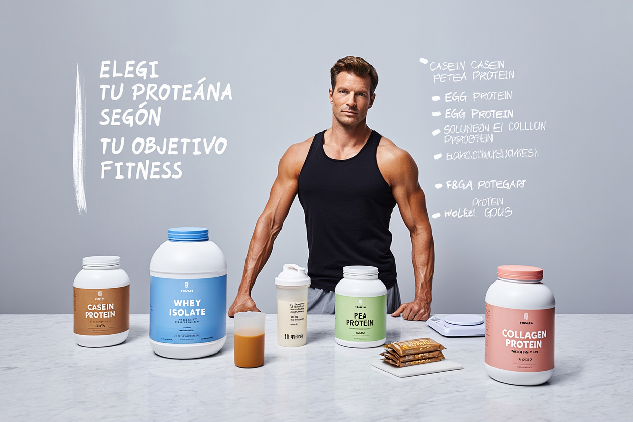 Selección de proteína según objetivo deportivo