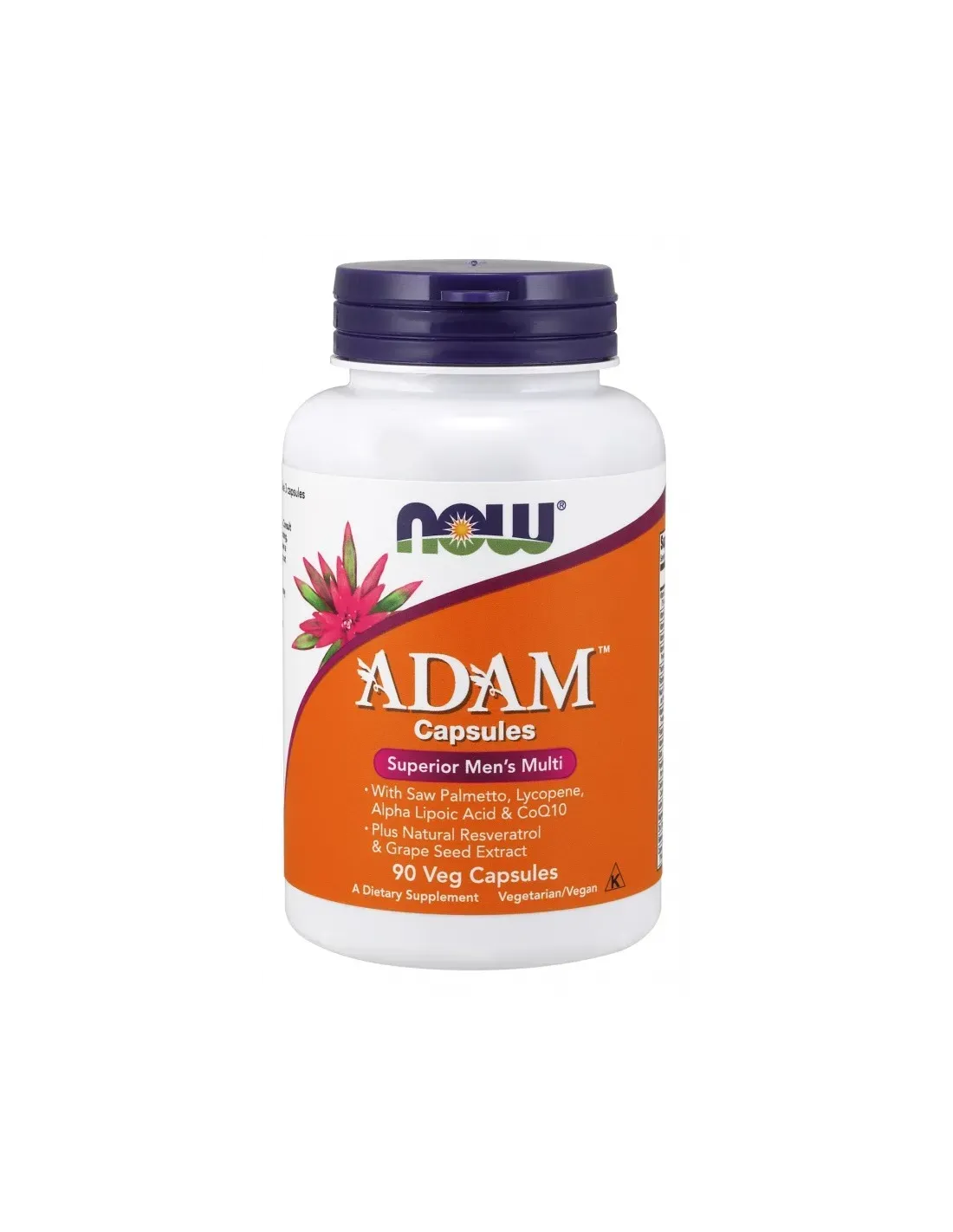 ADAM Multi-Vitamin for Men (90 vcaps) by NOW Foods