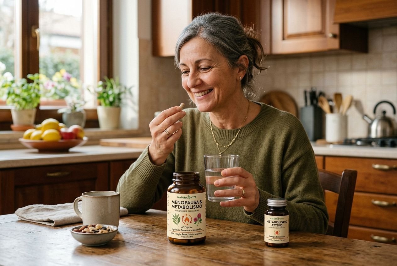 Integratori per metabolismo e energia dopo i 50 anni