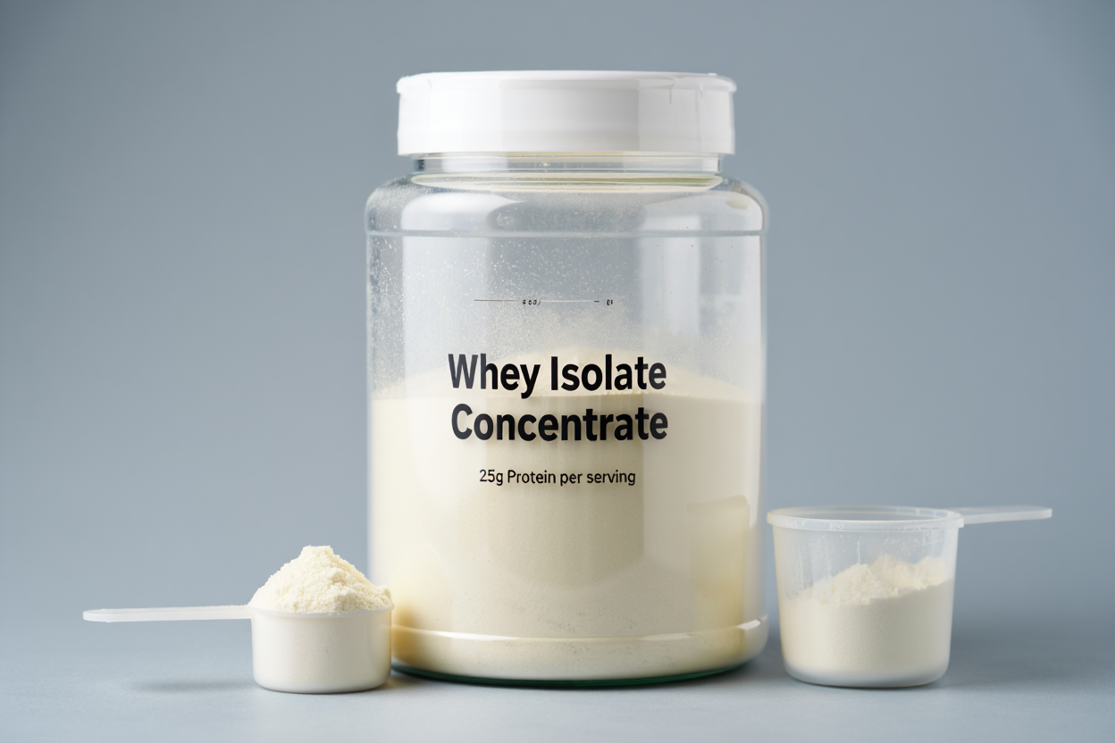 Différence entre whey concentrée et isolat : guide complet