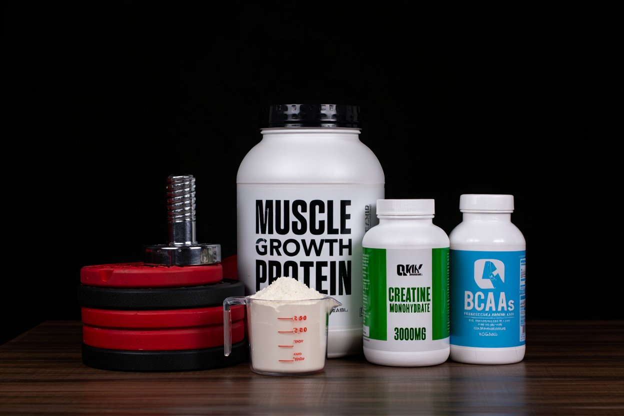 Meilleurs suppléments pour augmenter la masse musculaire rapidement
