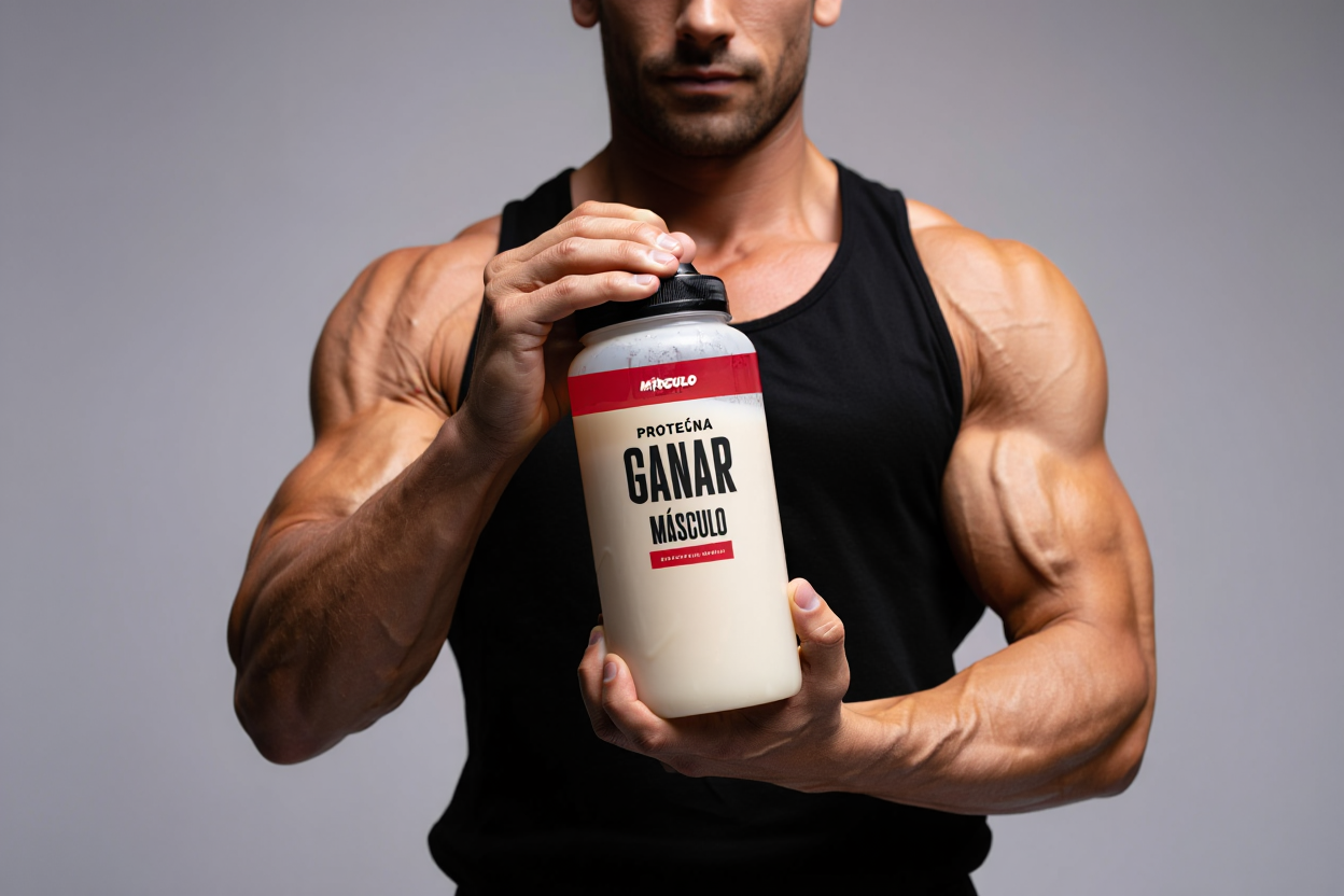 Proteína para ganar músculo: guía completa y práctica