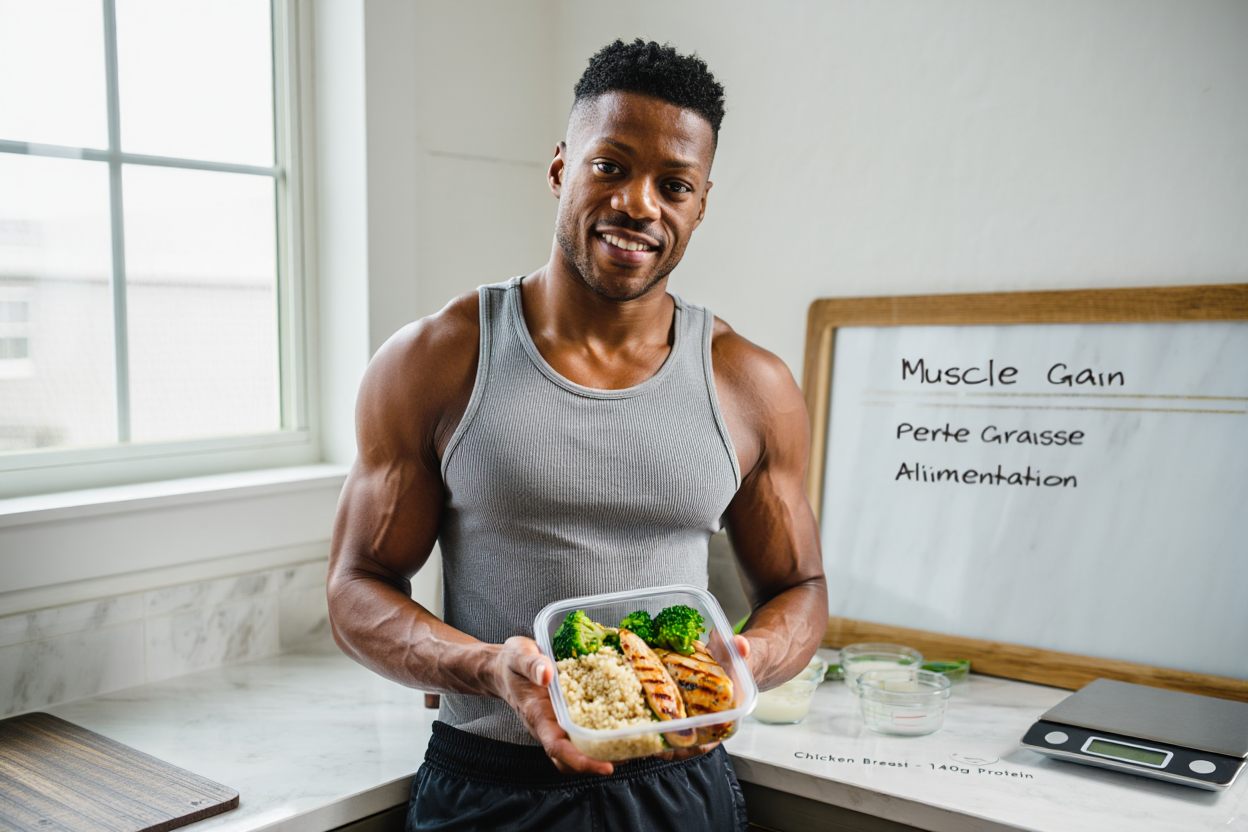 Alimentation pour prendre du muscle et perdre de la graisse