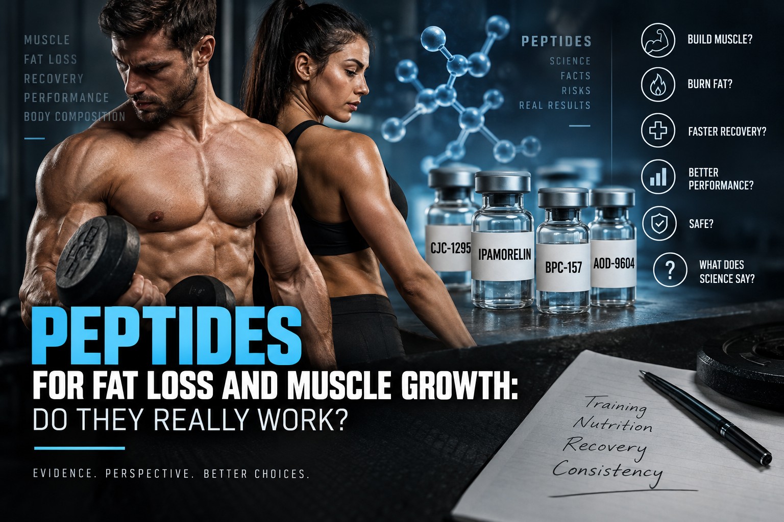 Peptides for Fat Loss & Muscle Growth: Do They Work?