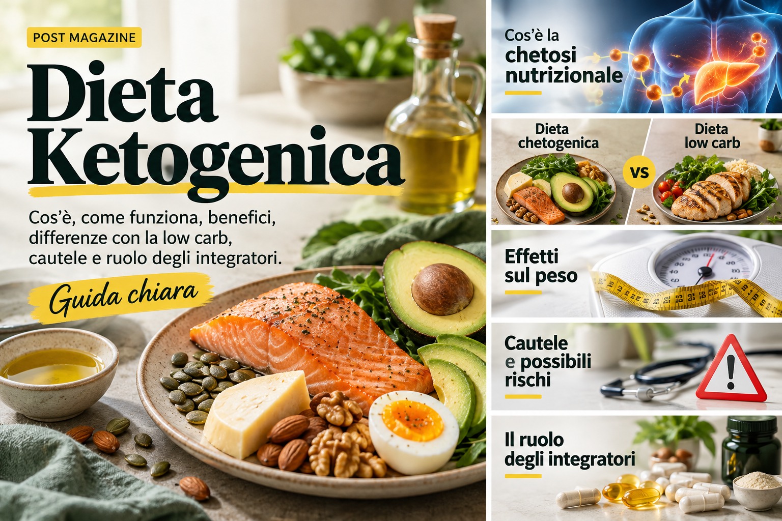 Dieta chetogenica: cos'è, come funziona e cosa sapere