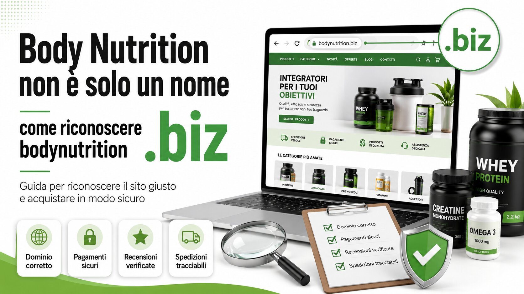 Body nutrition non è solo un nome: come riconoscere bodynutrition.biz
