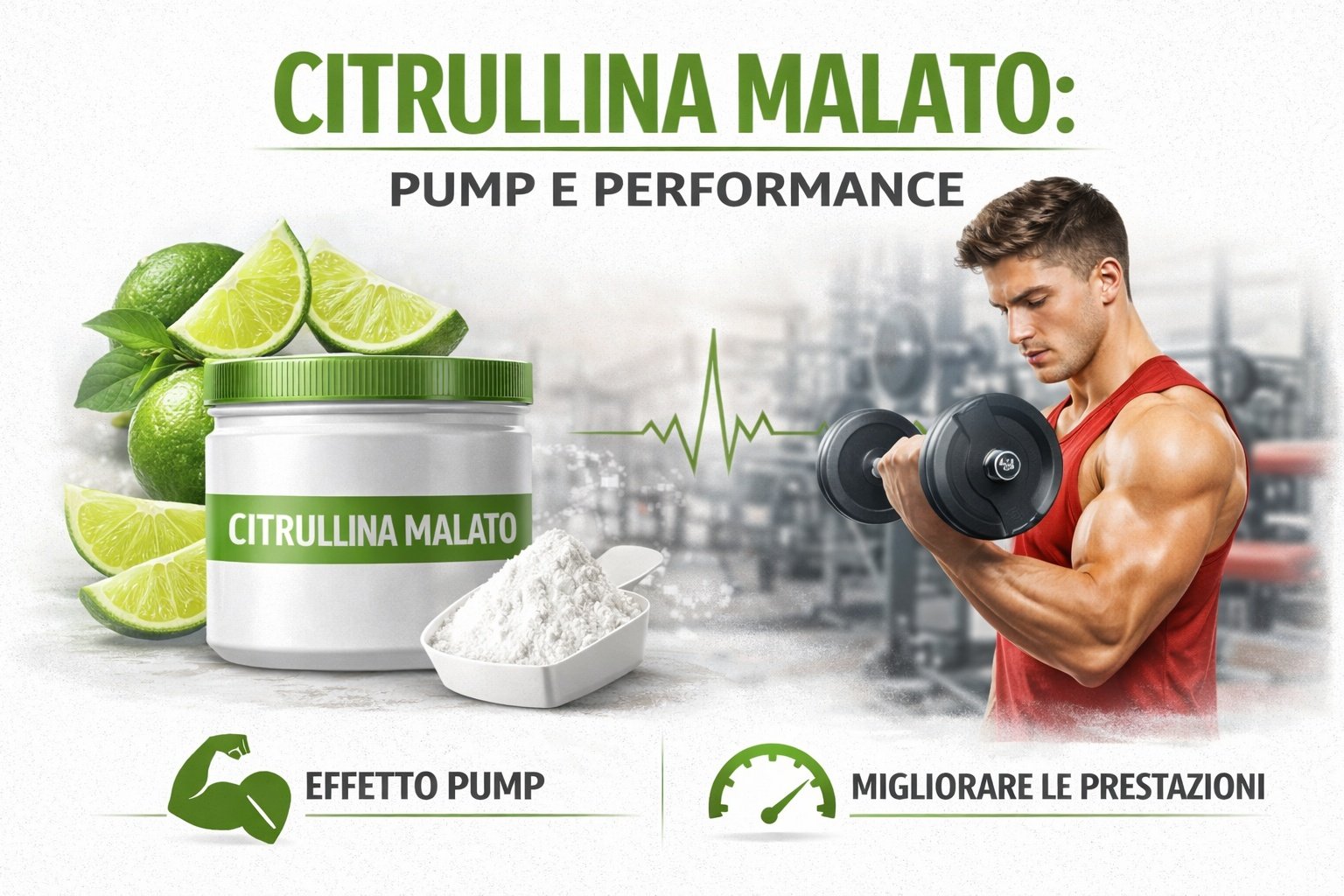 Citrullina malato: pump e performance