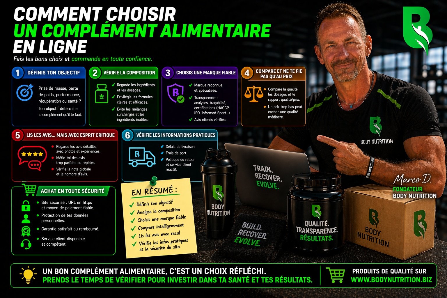 Comment choisir un complément alimentaire en ligne