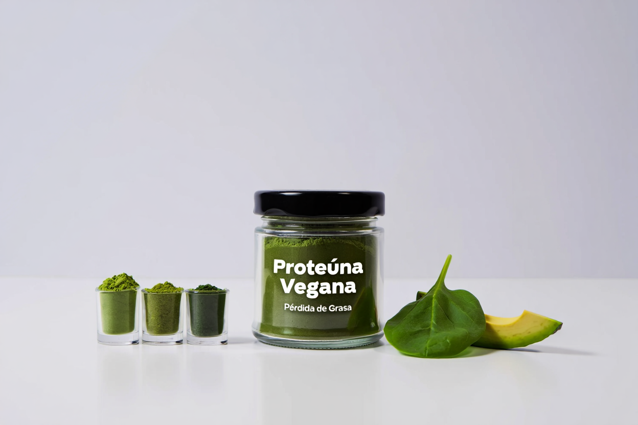 Cómo perder grasa con proteína vegana sin perder músculo