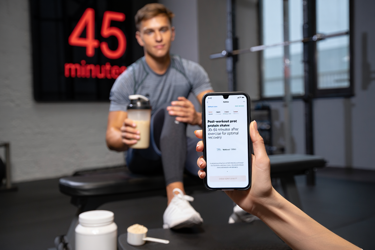 When to drink protein powder: best time for your shake