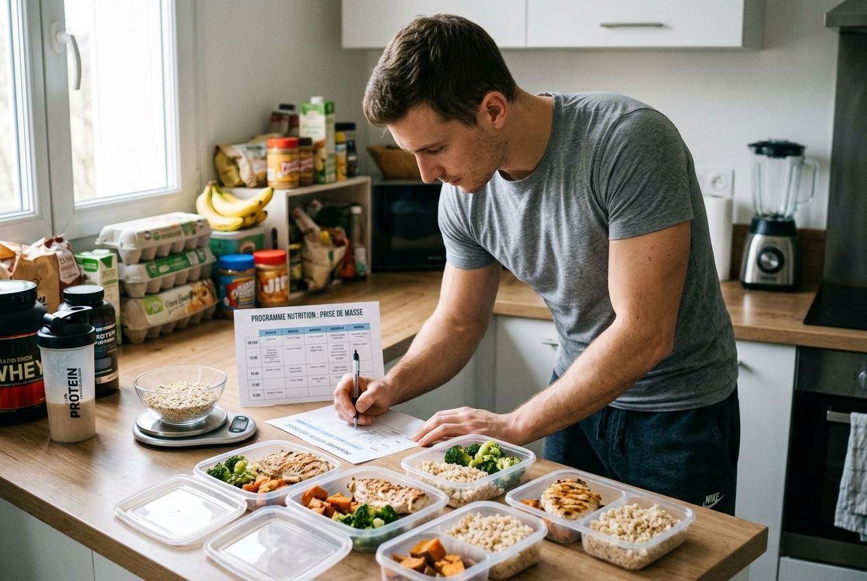 Programme nutrition prise de masse : le guide complet