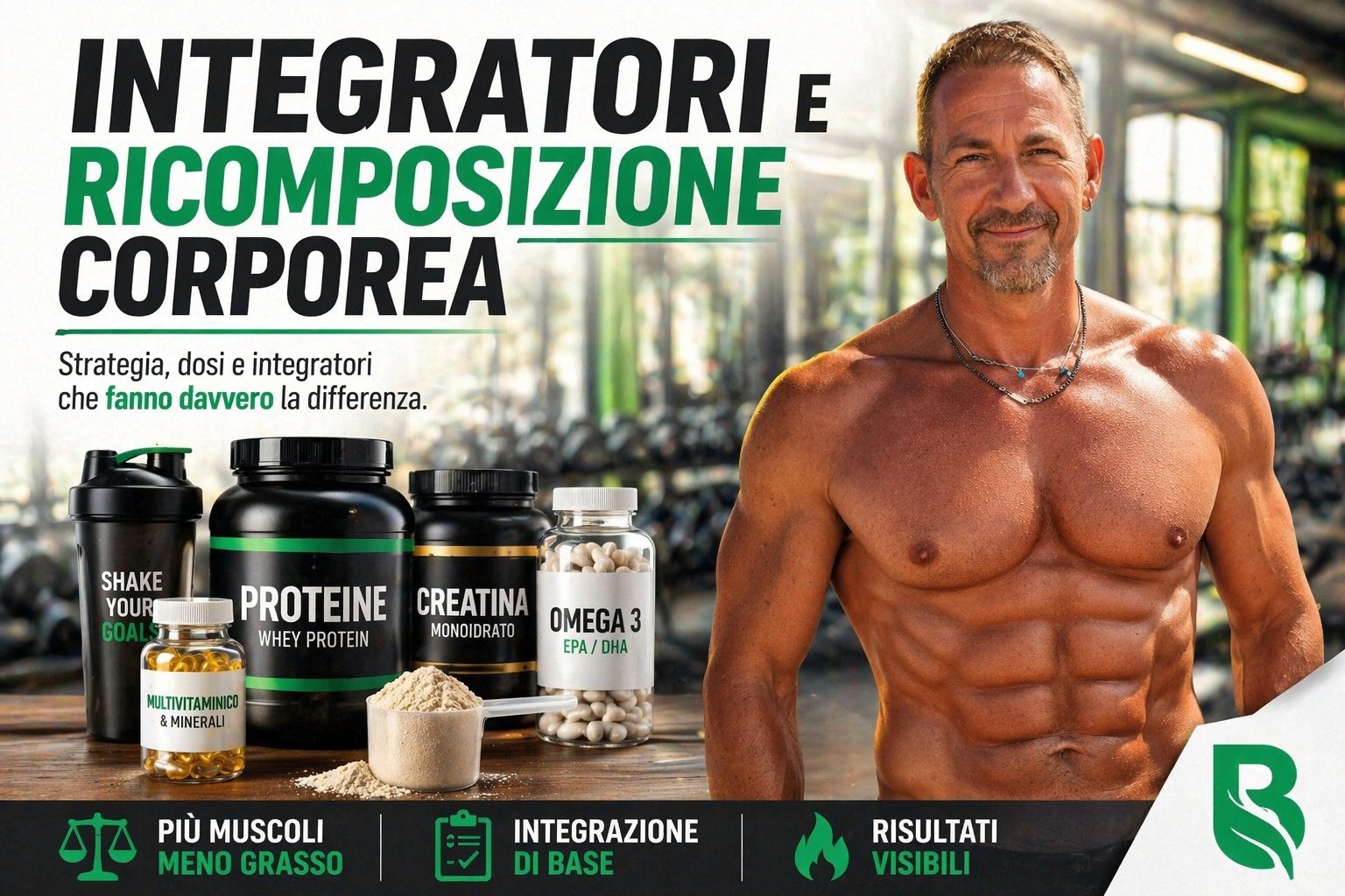 Integratori e ricomposizione corporea
