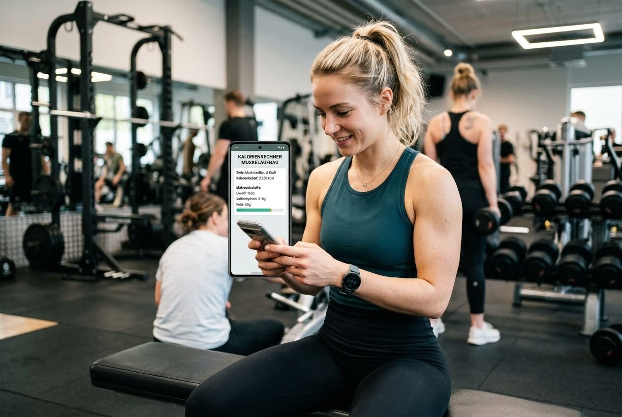 Kalorien muskelaufbau frau rechner: kalorienrechner & grundumsatz
