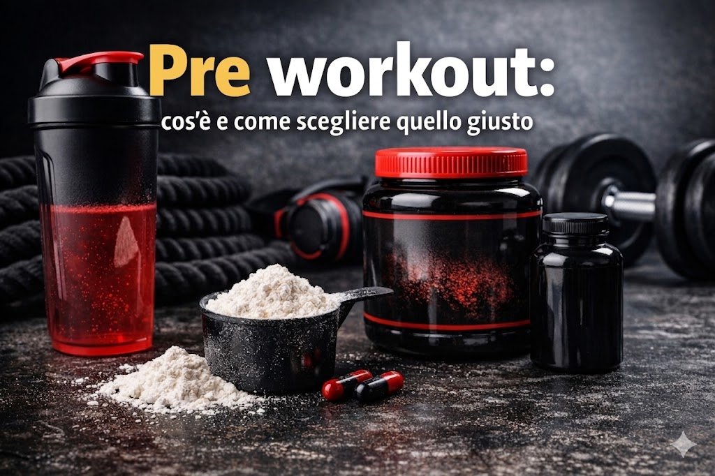 Pre workout: cos' è e come scegliere quello giusto